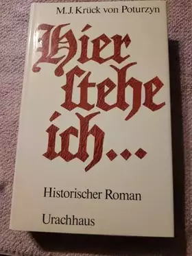 Couverture du produit · Hier stehe ich. Die Reformation als europäisches Schicksal