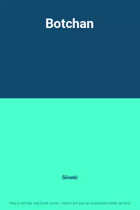 Couverture du produit · Botchan