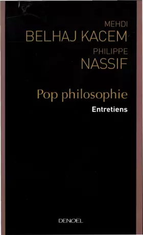 Couverture du produit · Pop philosophie. Entretiens