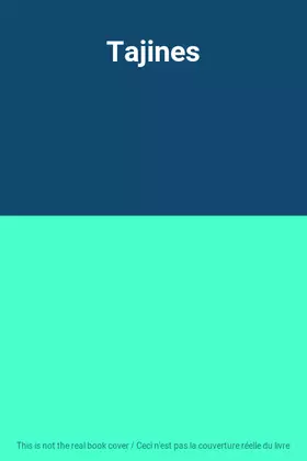 Couverture du produit · Tajines