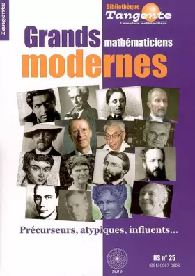 Couverture du produit · Les grands mathématiciens modernes