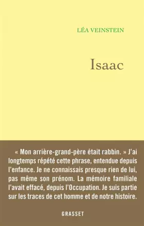 Couverture du produit · Isaac