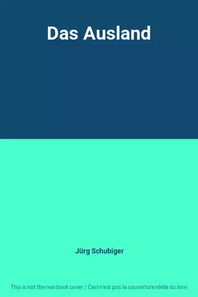 Couverture du produit · Das Ausland