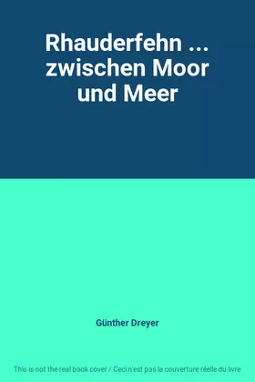 Couverture du produit · Rhauderfehn ... zwischen Moor und Meer