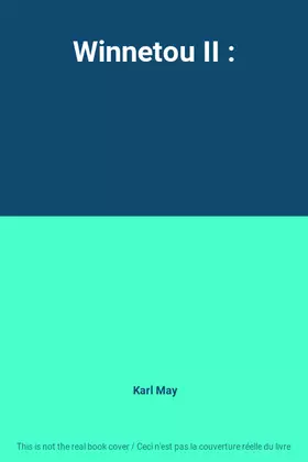 Couverture du produit · Winnetou II :