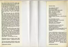 Couverture du produit · Heinrich Boll, (1947 bis 1951) : Wo warst du, Adam