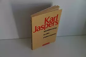 Couverture du produit · Einführung in die Philosophie.