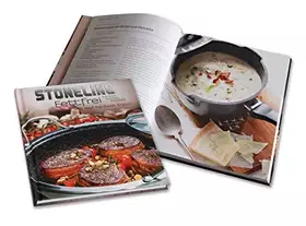 Couverture du produit · STONELINE® Kochbuch Fettfrei Kochen & braten 2. Auflage, mit über 100 bebilderten Rezepten