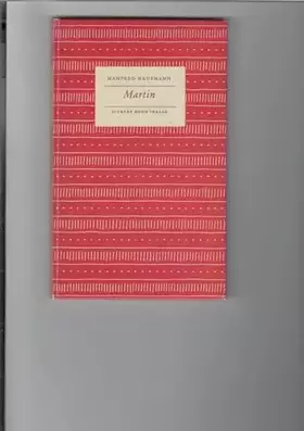 Couverture du produit · Martin