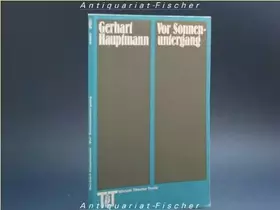 Couverture du produit · Vor Sonnenuntergang