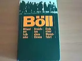 Couverture du produit · Billard um halb zehn - Ansichten eines Clowns - Ende einer Dienstfahrt