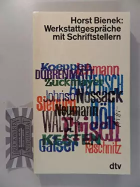 Couverture du produit · Werkstattgesprache mit Schriftstellern (German Edition)