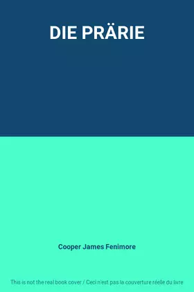 Couverture du produit · DIE PRÄRIE