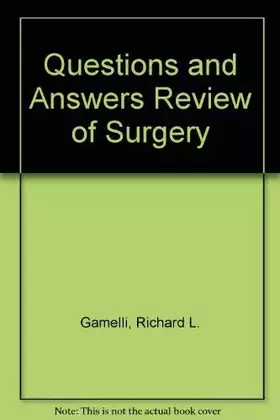 Couverture du produit · Q & A Review of Surgery