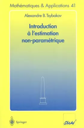 Couverture du produit · Introduction à l'estimation non-paramétrique