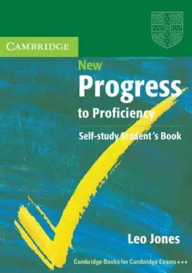 Couverture du produit · New Progress to Proficiency Self-Study Student's Book