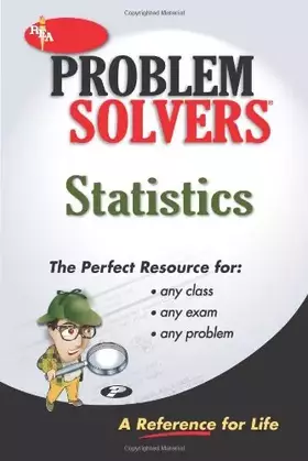 Couverture du produit · The Statistics Problem Solver: A Complete Solution Guide to Any Textbook
