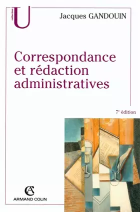 Couverture du produit · Correspondance et rédaction administratives
