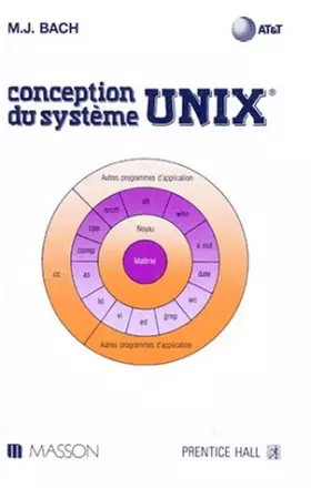 Couverture du produit · Conception du système Unix