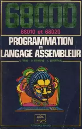 Couverture du produit · 68000, programmation en langage assembleur