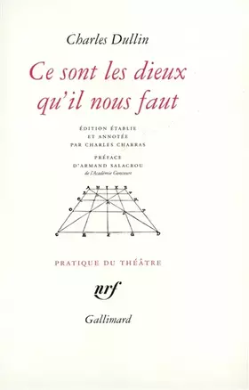 Couverture du produit · Ce sont les dieux qu'il nous faut