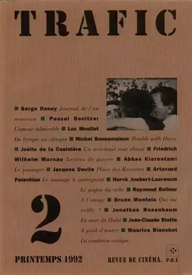 Couverture du produit · Trafic numéro 2 : printemps 1992