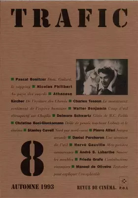 Couverture du produit · Trafic numéro 8 : Automne 1993