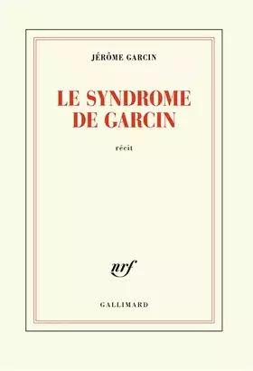 Couverture du produit · Le syndrome de Garcin