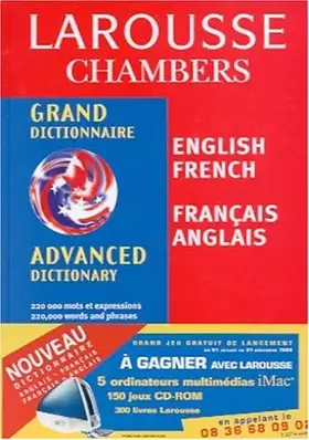 Couverture du produit · Grand dictionnaire Larousse Chambers : Anglais-français, français-anglais