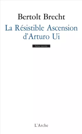 Couverture du produit · Résistible Ascension d'Arturo Ui