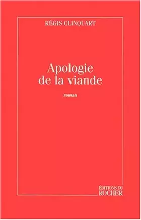 Couverture du produit · Apologie de la viande