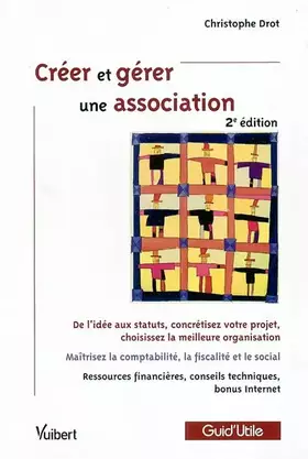 Couverture du produit · Créer et gérer une association