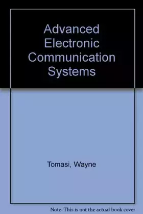 Couverture du produit · Advanced Electronic Communication Systems