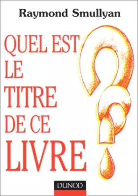 Couverture du produit · Quel est le titre de ce livre ?