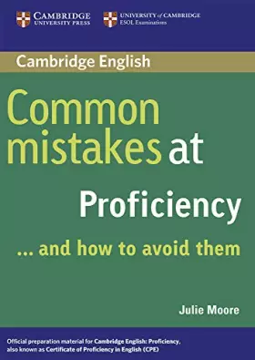 Couverture du produit · Common Mistakes at Proficiency...and How to Avoid Them