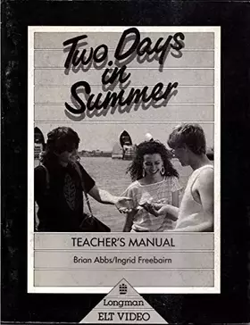 Couverture du produit · Two Days in Summer: Teacher's Manual (TWOD)