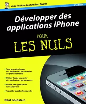 Couverture du produit · Développer des applications iPhone 2e Pour les Nuls