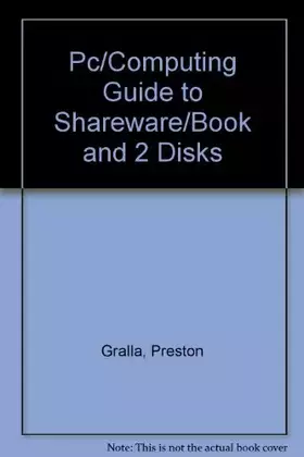 Couverture du produit · Pc/Computing Guide to Shareware/Book and 2 Disks