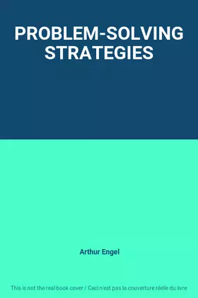 Couverture du produit · PROBLEM-SOLVING STRATEGIES