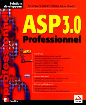 Couverture du produit · ASP 3.0. Professionnel