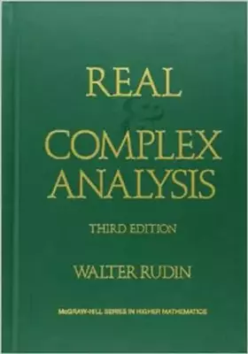 Couverture du produit · Real and Complex Analysis (Higher Mathematics Series)