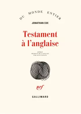 Couverture du produit · Testament à l'anglaise
