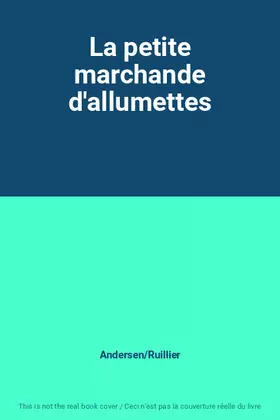 Couverture du produit · La petite marchande d'allumettes