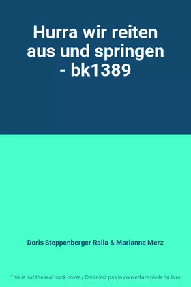 Couverture du produit · Hurra wir reiten aus und springen - bk1389