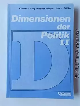 Couverture du produit · Dimensionen der Politik Band II - Ein Arbeitsbuch für den Politikunterricht in der Sekundarstufe II und der Erwachsenenbildung