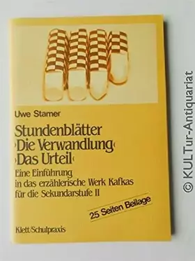 Couverture du produit · Stundenblatter Deutsch: Kafka - Die Verwandlung/Das Urteil