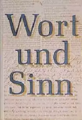 Couverture du produit · Wort und Sinn - Lesebuch für den Deutschunterricht - Oberstufe