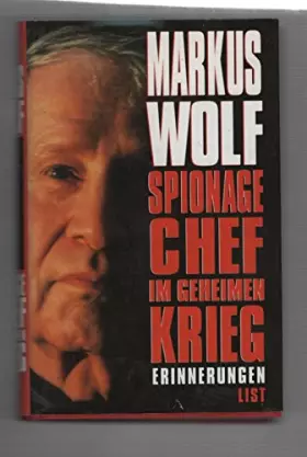 Couverture du produit · Spionagechef im geheimen Krieg