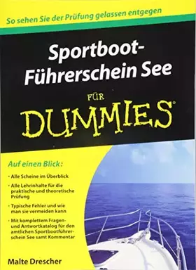 Couverture du produit · Sportbootführerschein See für Dummies