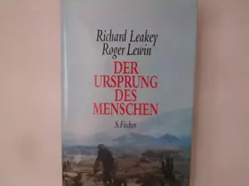 Couverture du produit · Der Ursprung des Menschen